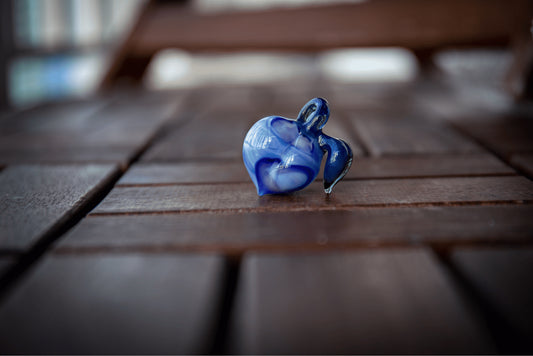 luxurious glass pendant - Happy Clouds Peach Pendant (A) by Gnarla Carla (2022 Release)