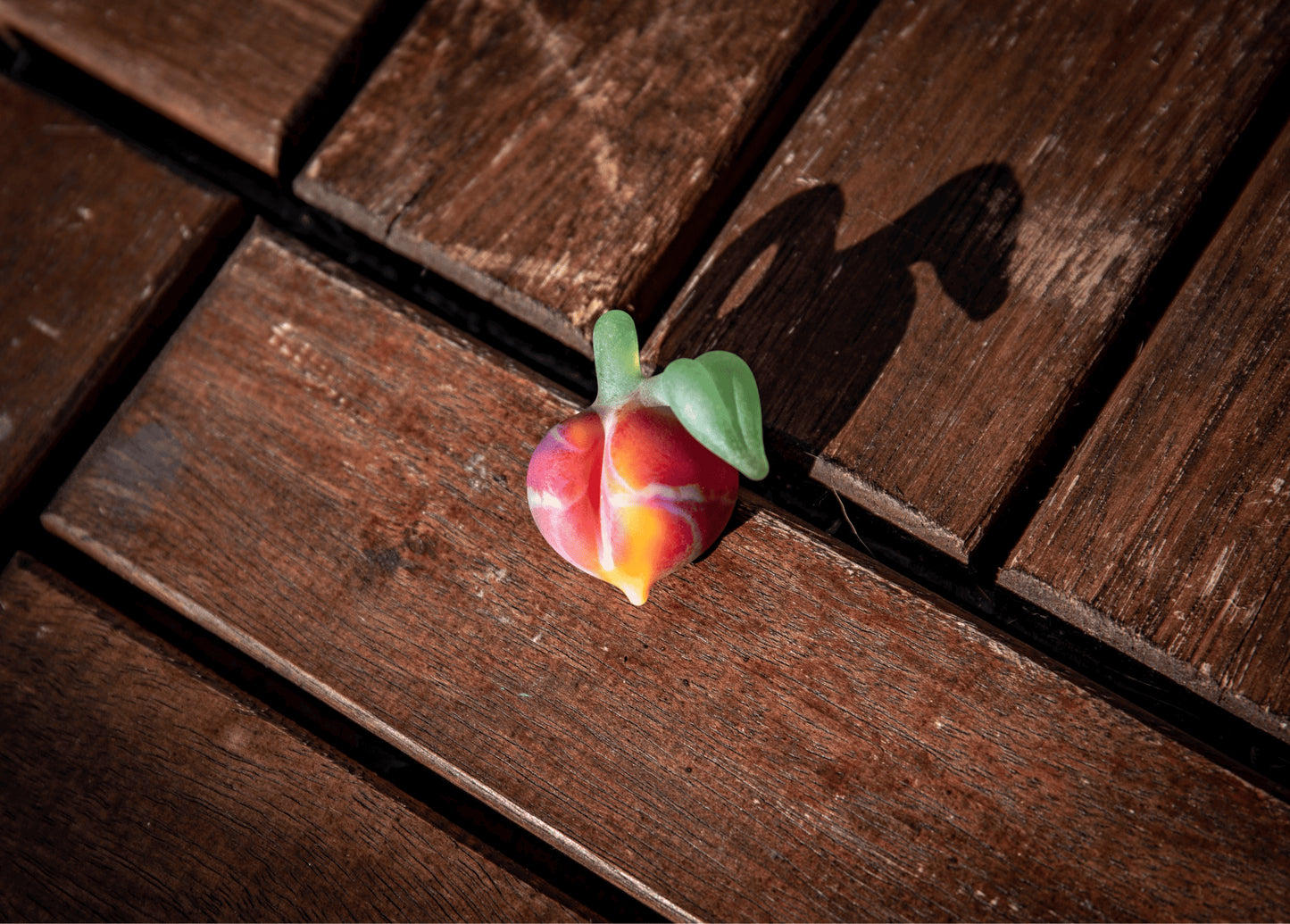 sophisticated glass pendant - Classic Sandblasted Peach Pendant (A) by Gnarla Carla (2022 Release)