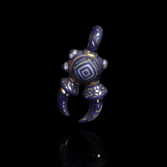 exquisite glass pendant - Mini Warlock Pendant (A) by Alex Ubatuba x Artist Stylie (2BA x Stylie 2022 Release)