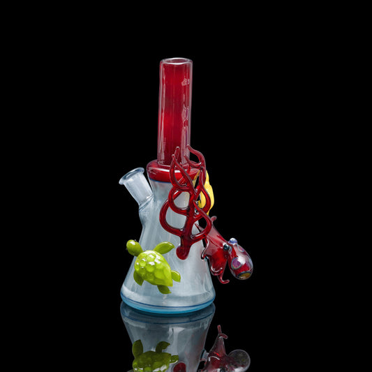 heady art piece - Solo Minitube (E) by Burtoni Glass (Release 2022)