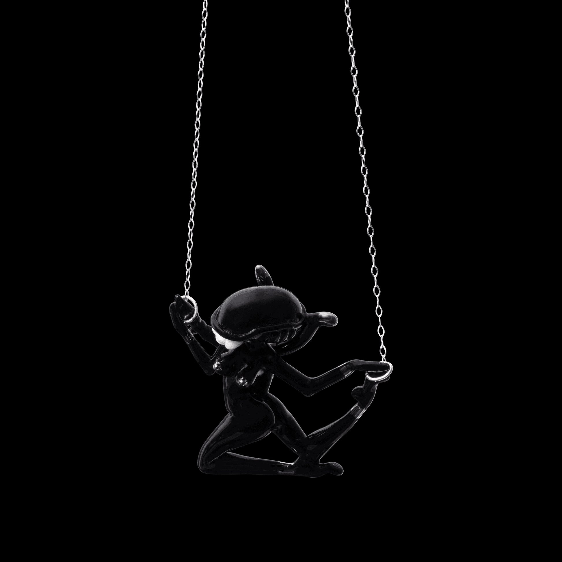 luxurious glass pendant - Collab Xenomorph Pendant by Sibelley x Tiefling (Cyber Punks 2022 Release)