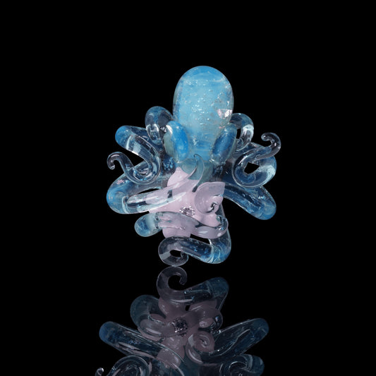 innovative design of the Octopus Collab Pendant (A) by Mars Glassworks x Liz Wright