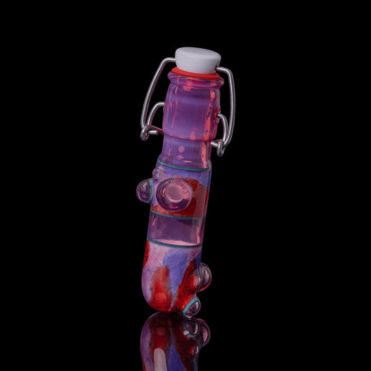 hand-blown art piece - Collab Bubblunt Tube by Matt A x Scomo Moanet (Scribble Season 2022)