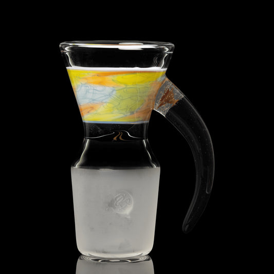 hand-blown art piece - Collab Slide Mug by Surf Rat x Scomo Moanet (Scribble Season 2022)