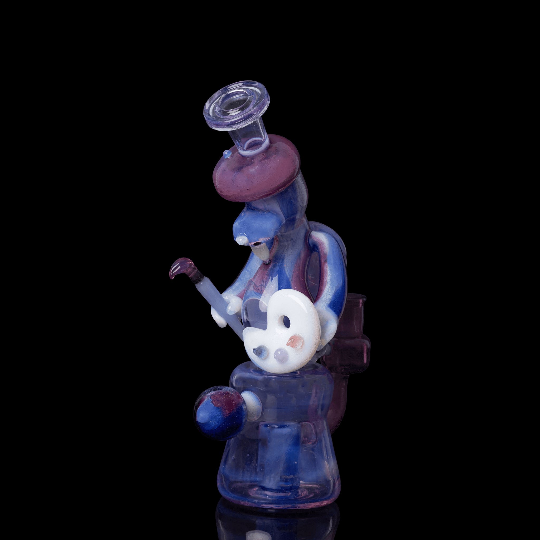 artisan-crafted design of the Large Mushroom Rig by Glasshole (2023)