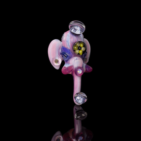 artisan-crafted glass pendant - Collab Ganesh Pendant by Creep x Scomo Moanet (Scribble Season 2022)