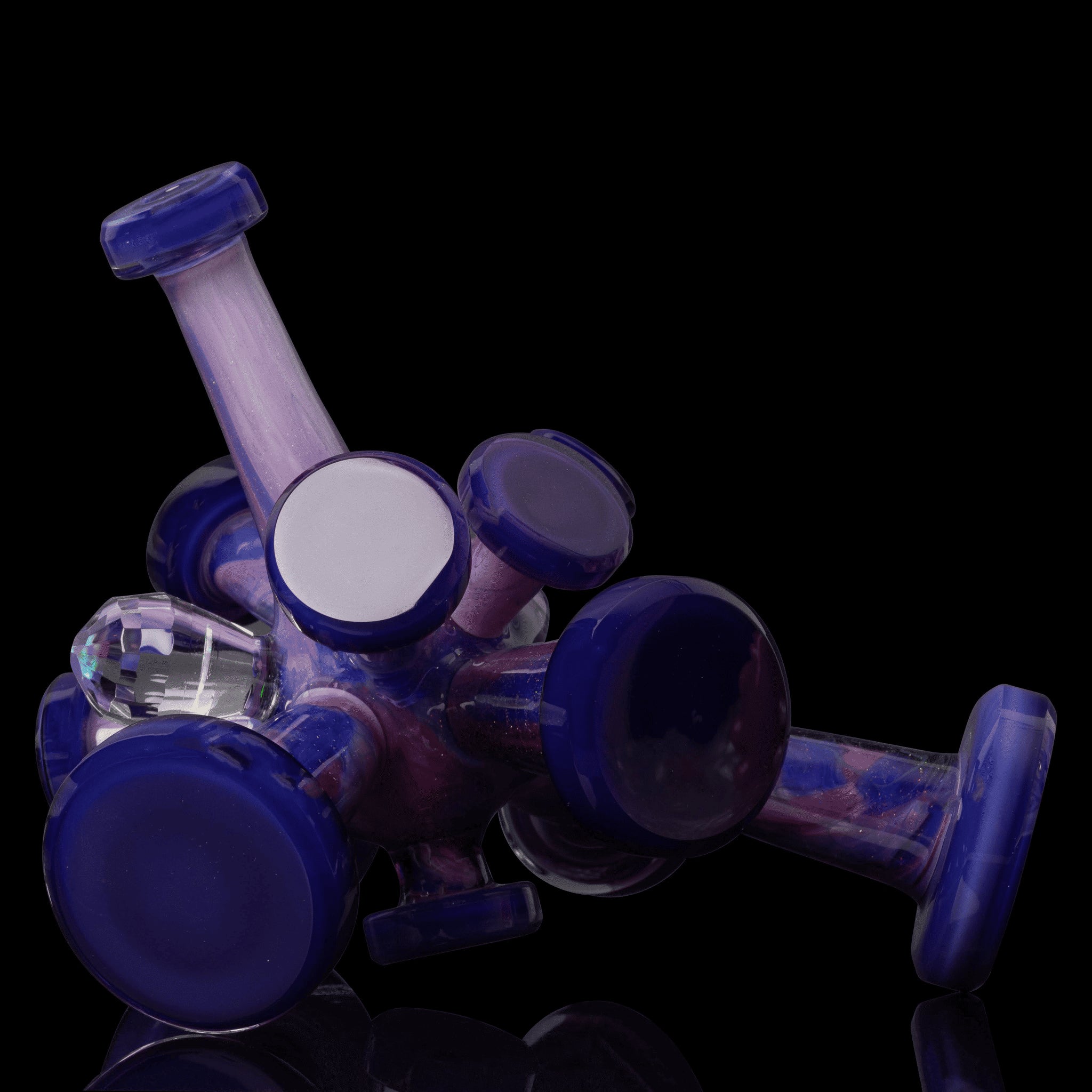 artisan-crafted design of the Large Mushroom Rig by Glasshole (2023)