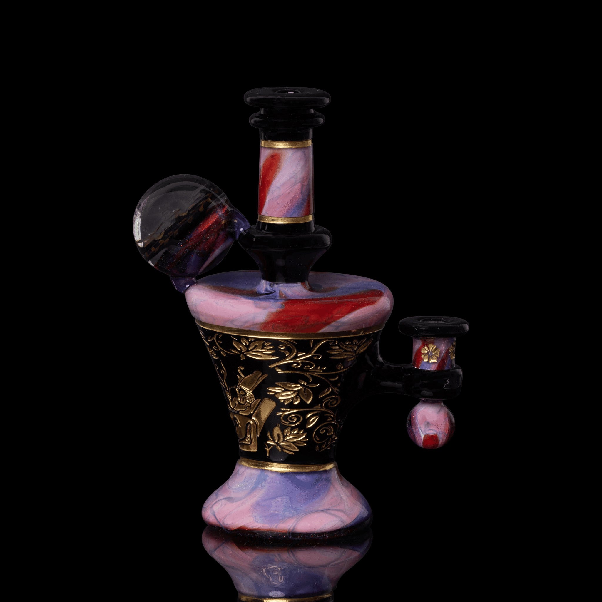 artisan-crafted design of the Large Mushroom Rig by Glasshole (2023)