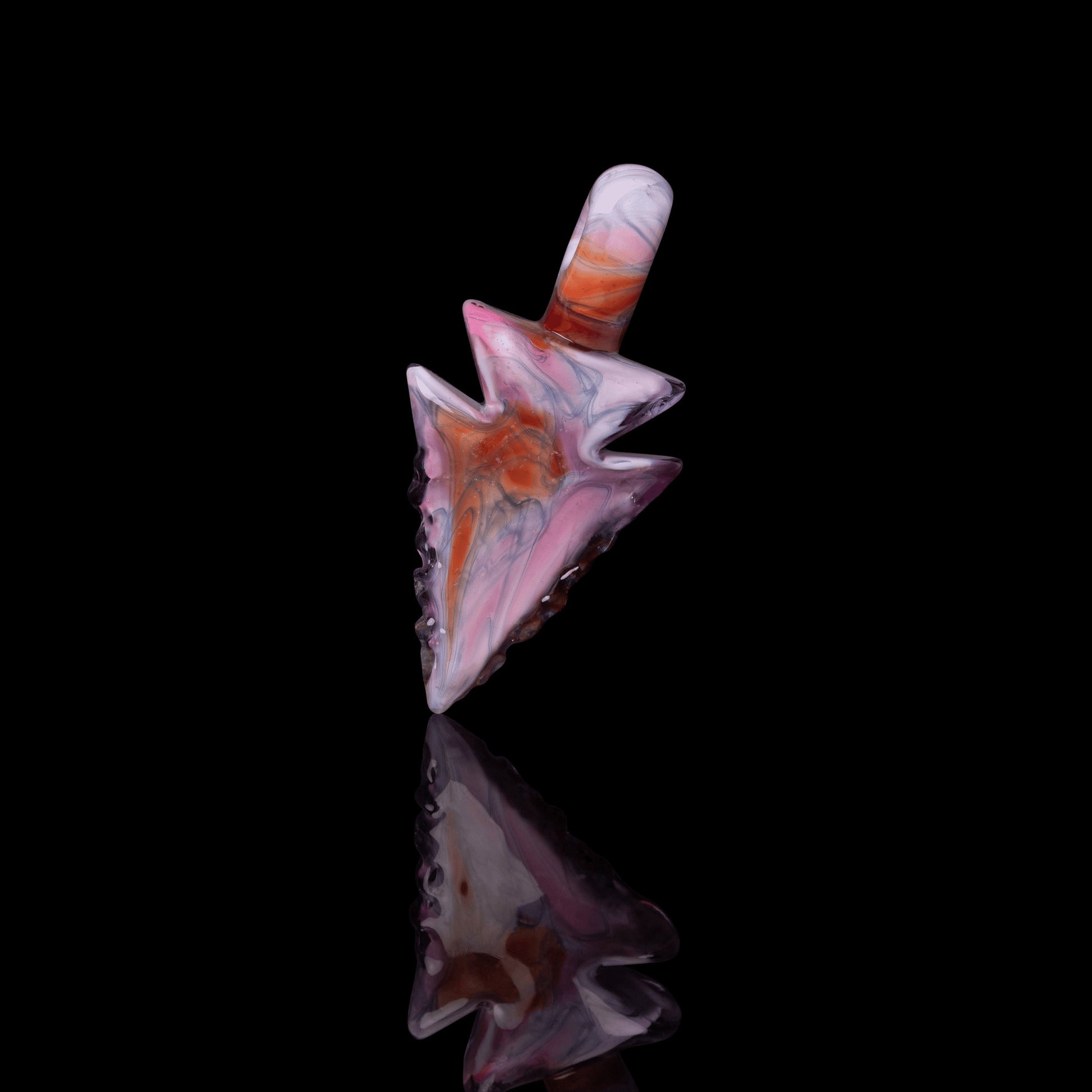 exquisite glass pendant - Collab Arrowhead Pendant (B) by Elks That Run x Scomo Moanet (Scribble Season 2022)