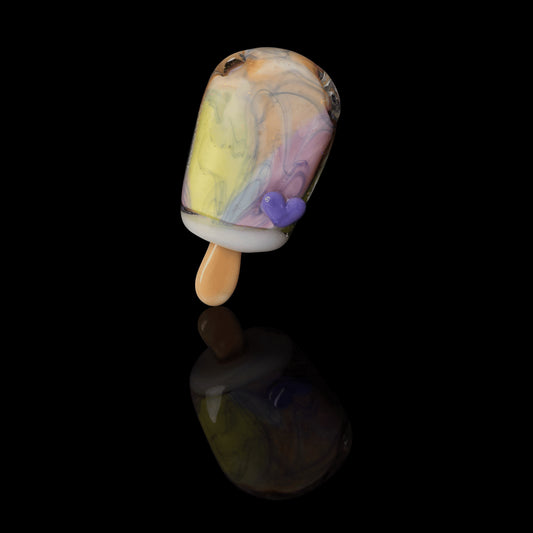 innovative glass pendant - Collab Scribbly Popsicle Pendant (A) by Sakibomb Hackysacky x Scomo Moanet (Scribble Season 2022)