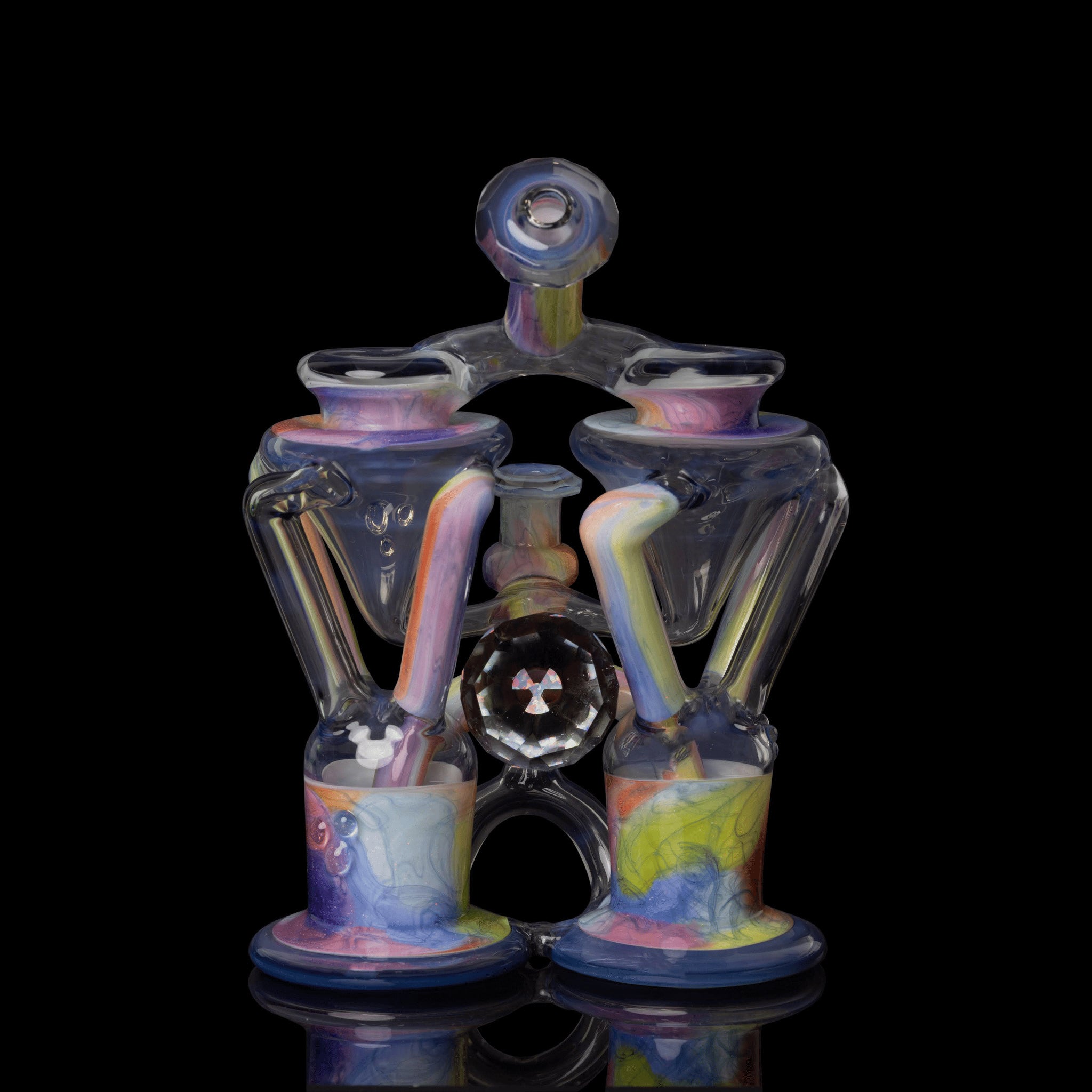 artisan-crafted design of the Large Mushroom Rig by Glasshole (2023)