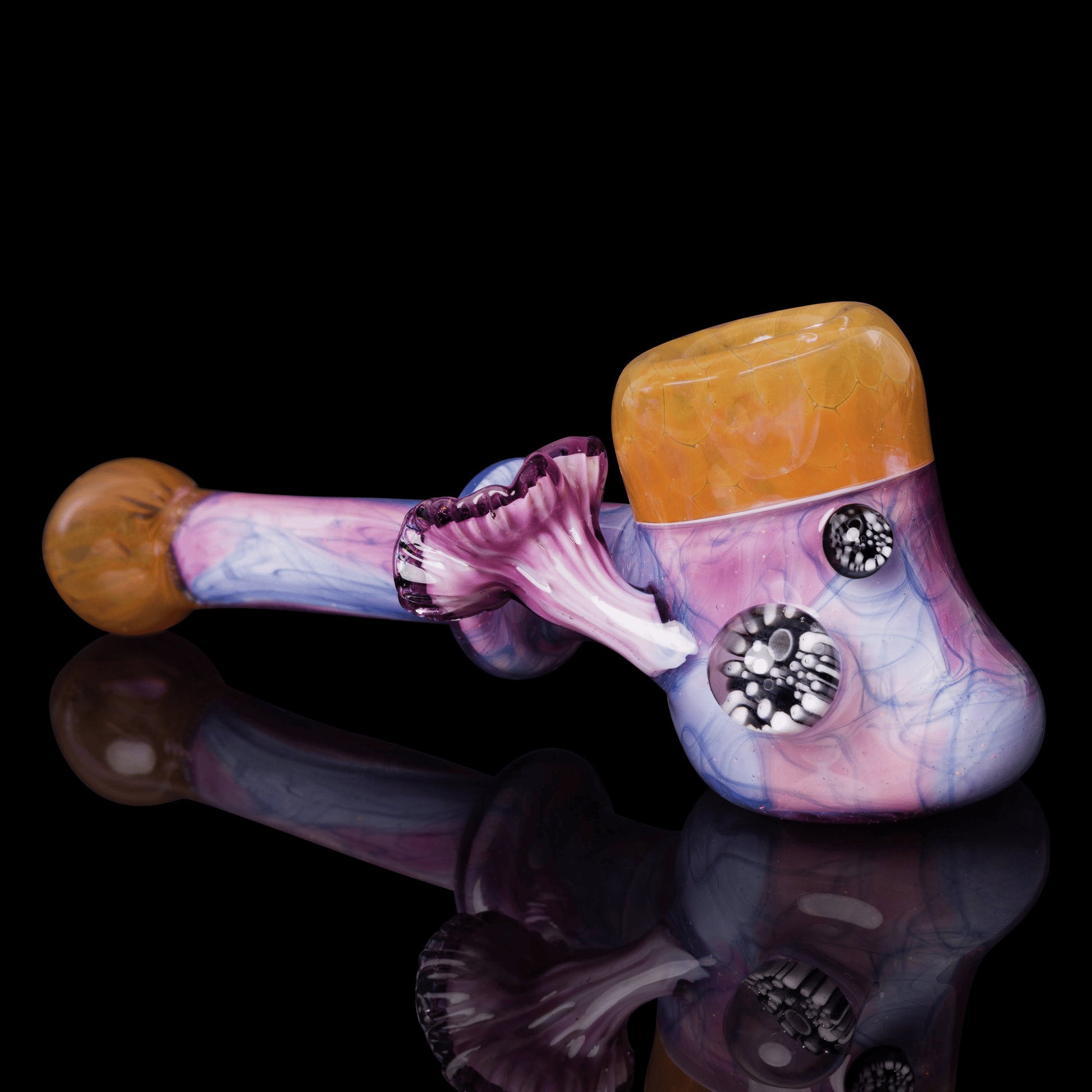 hand-blown design of the Collab Pipe by  Ryce Made This x  Scomo Moanet (Scribble Season 2022)