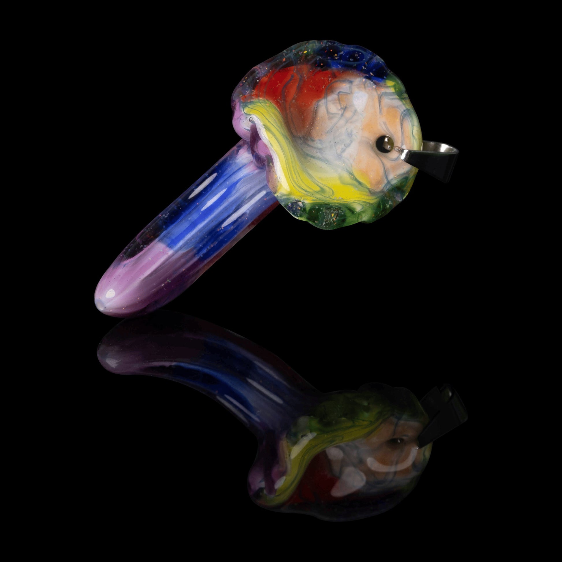 meticulously crafted glass pendant - Solo Mushroom Pendant (B) by Scomo Moanet (Scribble Season 2022)