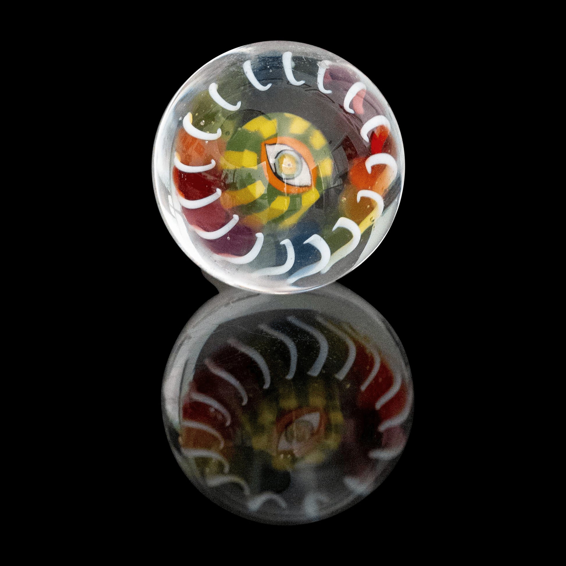 heady art piece - Collab Slurper Marble (C) by Banjo x Karma Glass (Rainbow Equinox 2022)