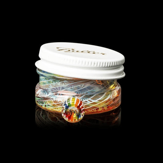 exquisite art piece - Collab Baller Jar (C) by Baller Jar x Steven Sizelove x Karma Glass (Rainbow Equinox 2022)