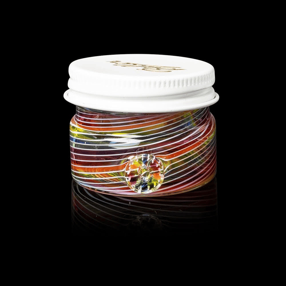 meticulously crafted art piece - Collab Baller Jar (F) by Baller Jar x Karma Glass (Rainbow Equinox 2022)