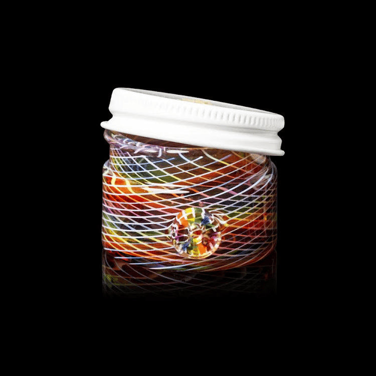 heady art piece - Collab Baller Jar (C) by Baller Jar x Karma Glass (Rainbow Equinox 2022)