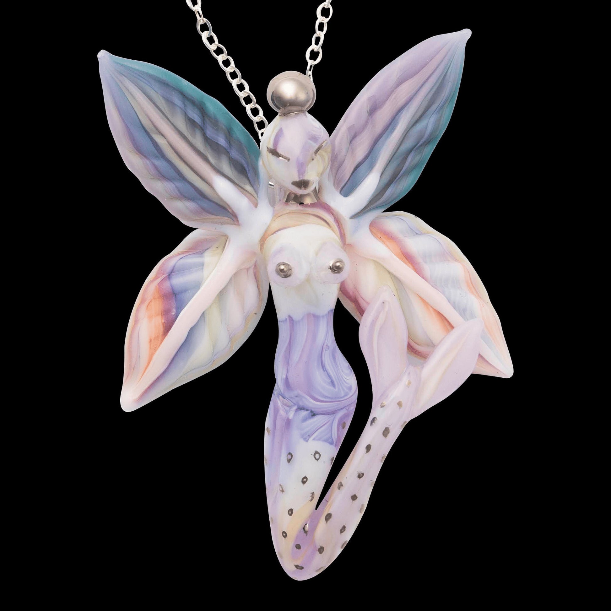 meticulously crafted glass pendant - Fairy Mermaid Pendant by Sibelley x Trip A (Sweater Weather)