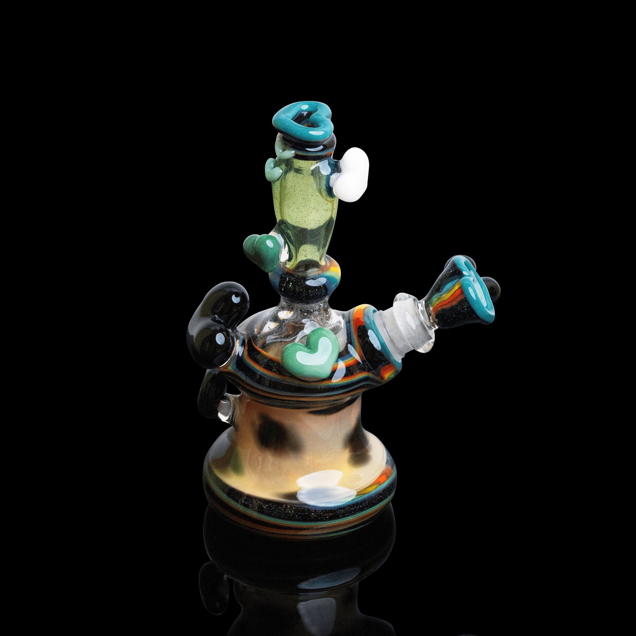artisan-crafted design of the Large Mushroom Rig by Glasshole (2023)