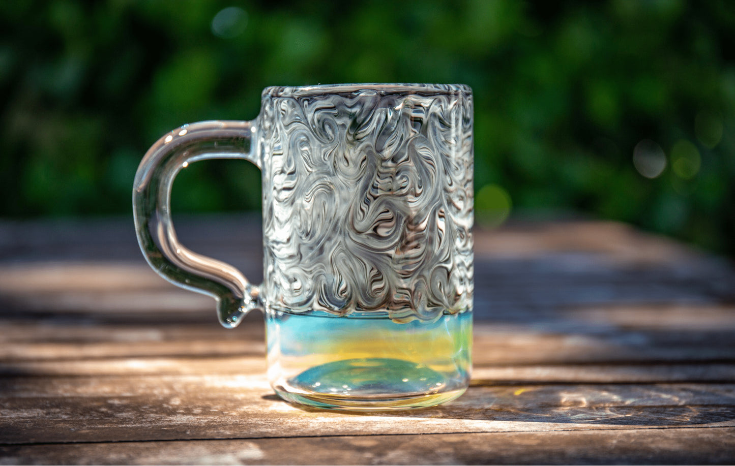 hand-blown art piece - Mug (K) by EWGG (Coffee + Colada 2022)