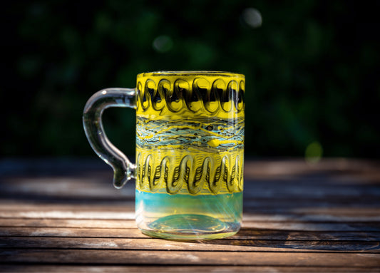 hand-blown art piece - Mug (M) by EWGG (Coffee + Colada 2022)