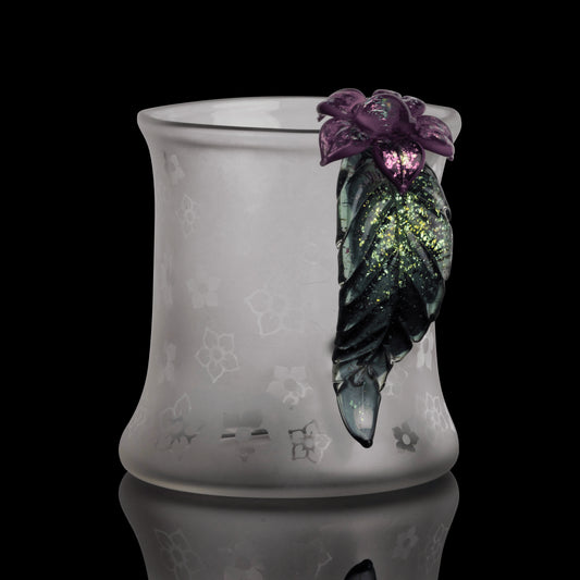artisan-crafted art piece - Mug by Mars Glassworks (Coffee + Colada 2022)