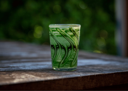 meticulously crafted art piece - Shot Glass (C) by EWGG (Coffee + Colada 2022)