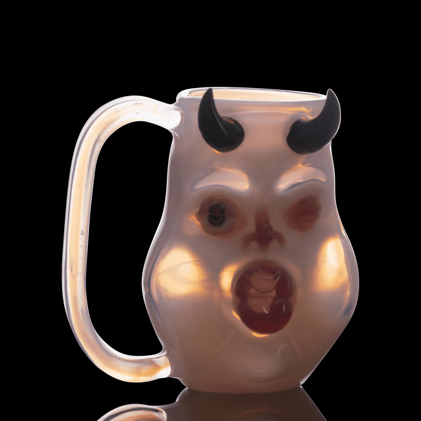 meticulously crafted art piece - Mug (B) by Rocko Glass (Coffee + Colada 2022)