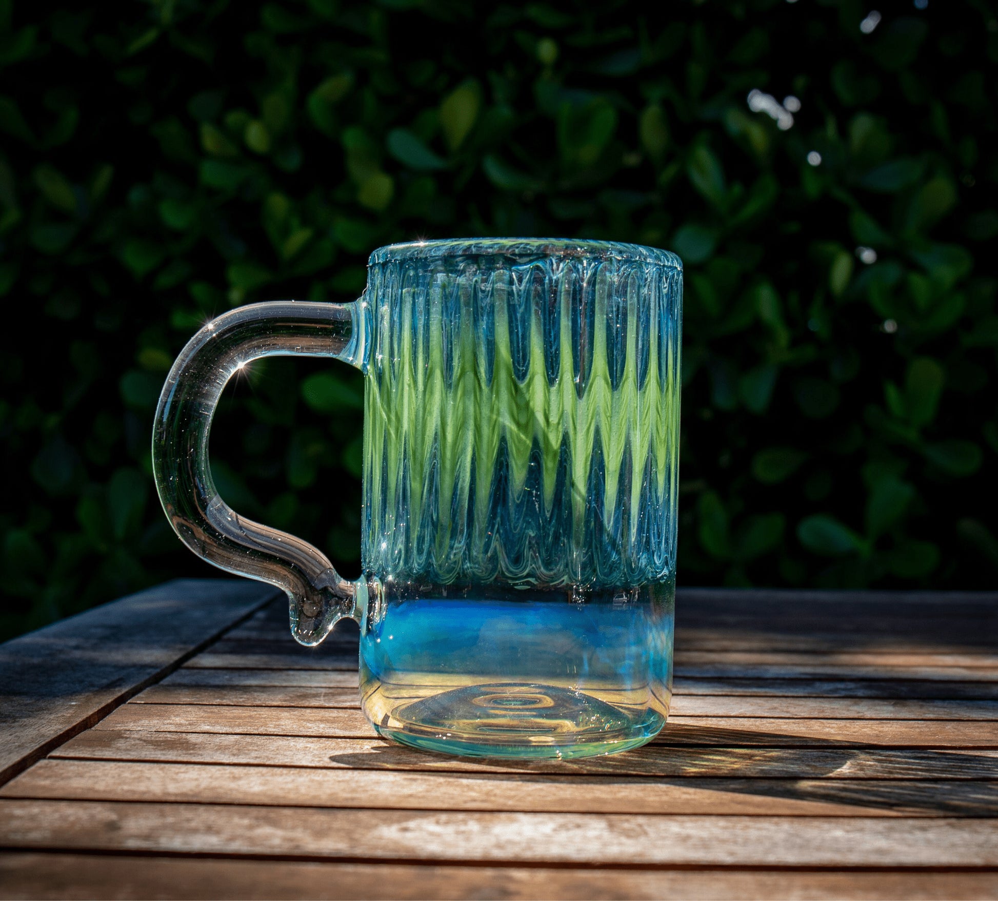 hand-blown art piece - Mug (J) by EWGG (Coffee + Colada 2022)