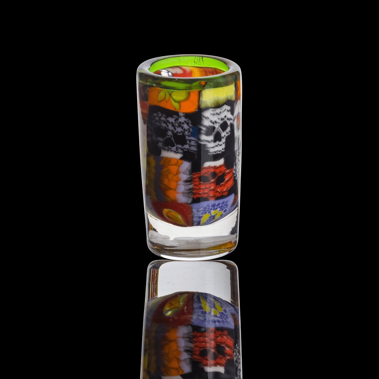 meticulously crafted art piece - Shot Glass (C) by Crunklestein (Coffee + Colada 2022)