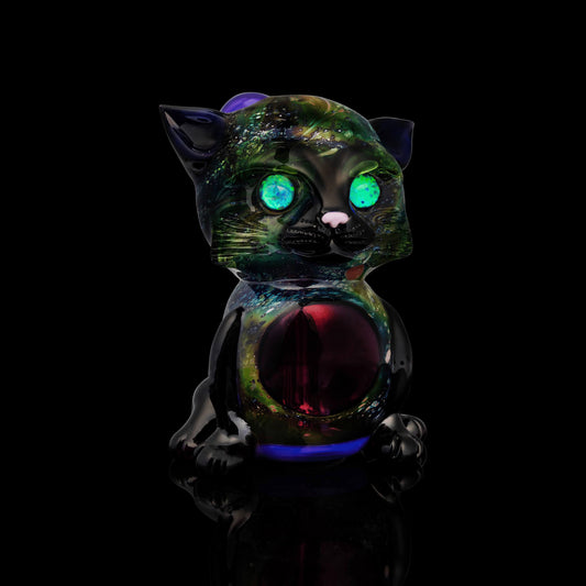 luxurious art piece - Space Kitty by Nathan (N8) Miers x Nathan Belmont (SCOPE 2022)