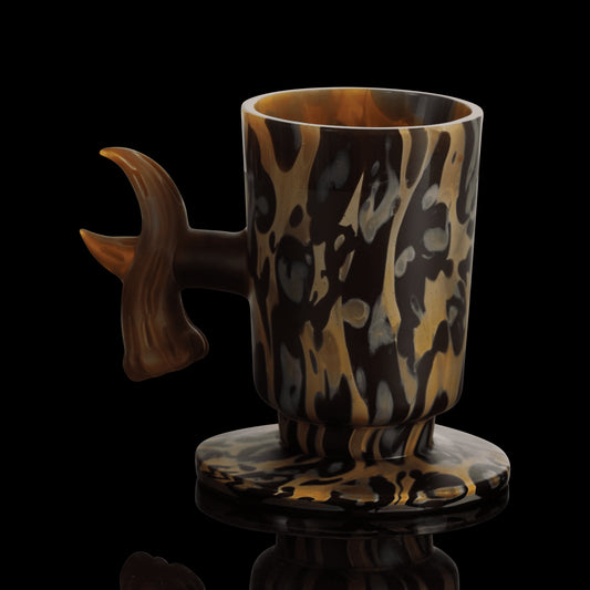 premium quality design of the Mushroom Tea Cup by Elks That Run (SCOPE 2022)