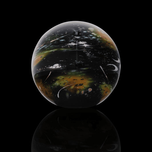 hand-blown art piece - Intergalactic Orb by Nathan (N8) Miers (SCOPE 2022)
