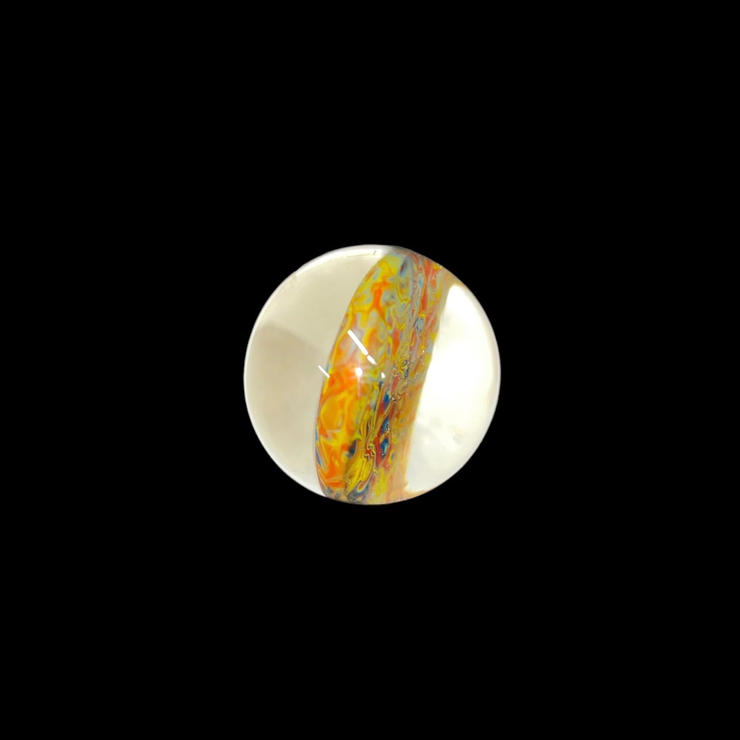 #13 "Mokumegane" Fefee Glass Marble (2024)