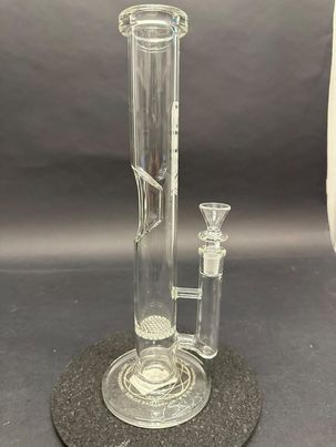 Disc Perc Water Pipe- 38mm/12"