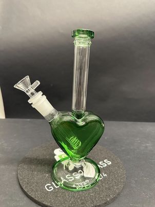 Heart Water Pipe (Assorted Colors)