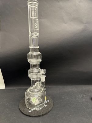 HiSi Triple Geyser Perc 23" Beaker