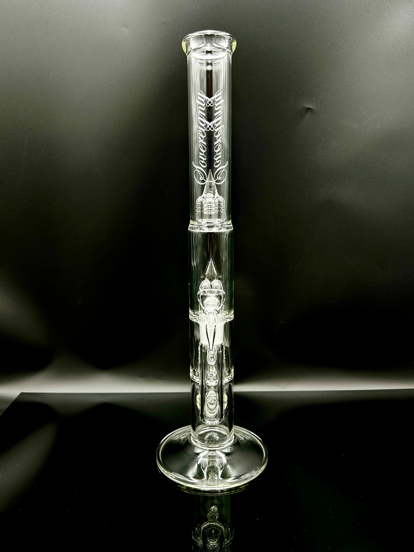 TreeCycler - C - StemLine 16mm 6 Cut DownGrid to Inverted 4 to Inverted 4 with Splash Guard 44mm Neck