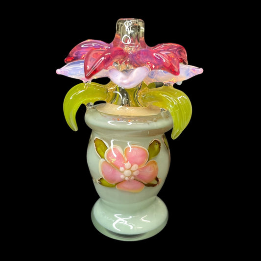 Flower Pot Chillum (A) by LaceFace x Sarita (2024)