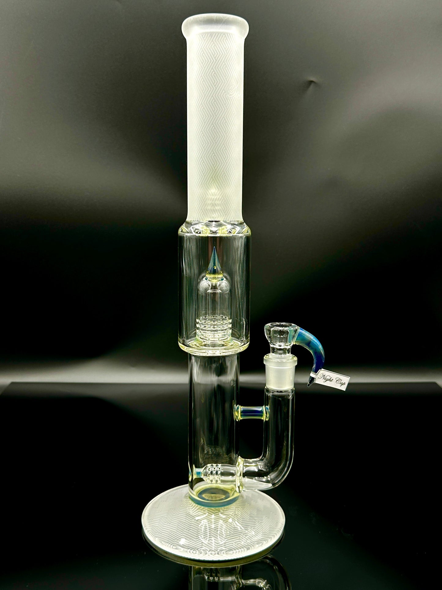 MGD - PA - StemLine 16mm 3 Cut 360 to Mini Grid Dome with Splash Guard 44mm Neck Cold Work Neck and Foot