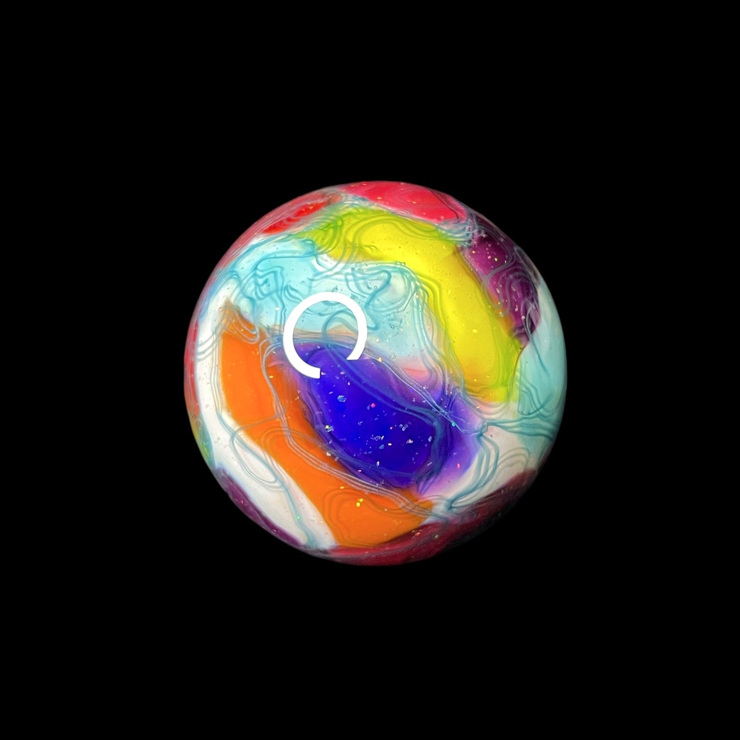 Multicolor Scribble Marble by Scomo Moanet