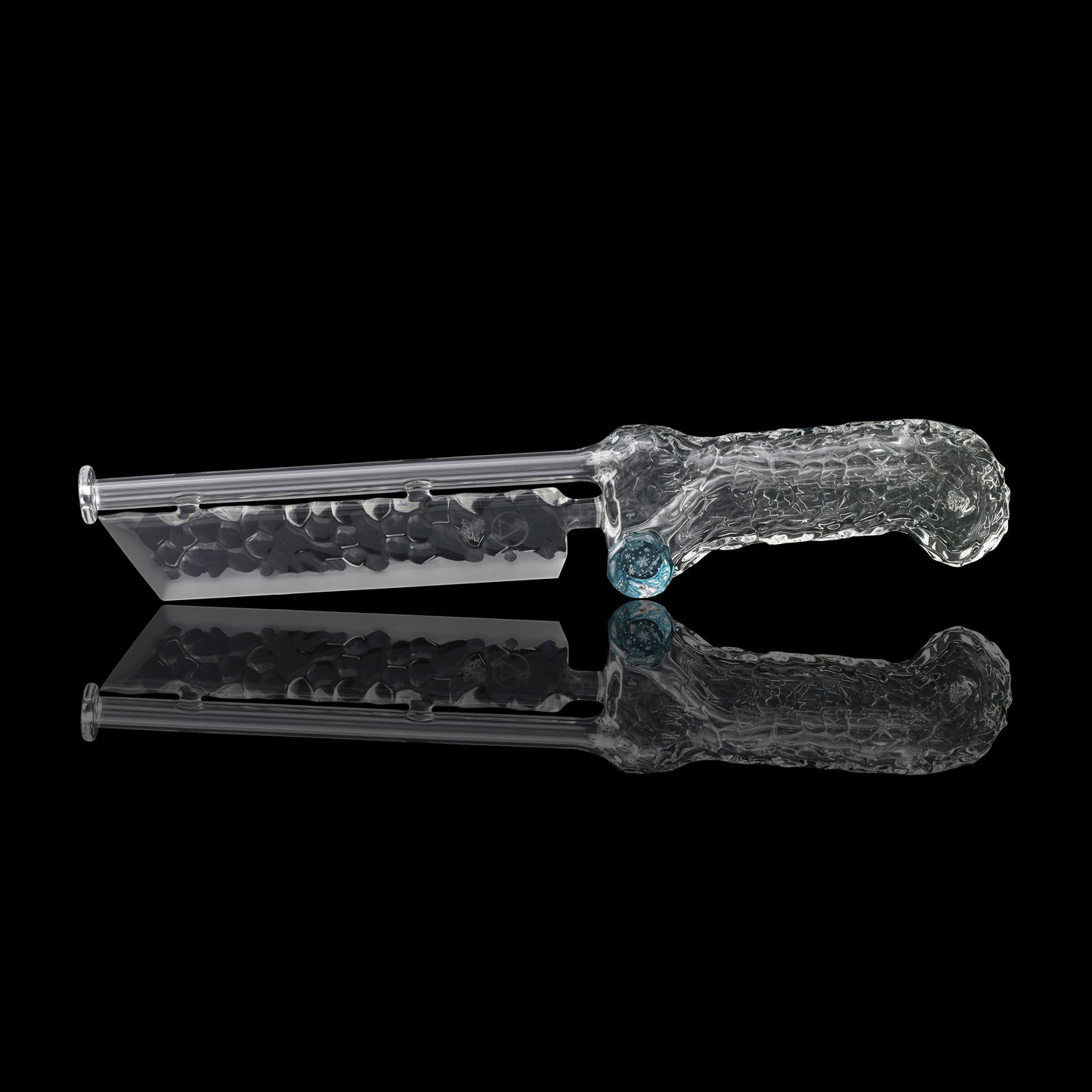 Crystal Ice Combat Knife by Chaka Glass x Mad Machete Matt