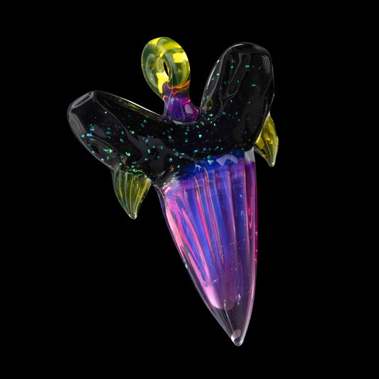 innovative glass pendant - Shark Tooth Pendant (C) by Dux Glass