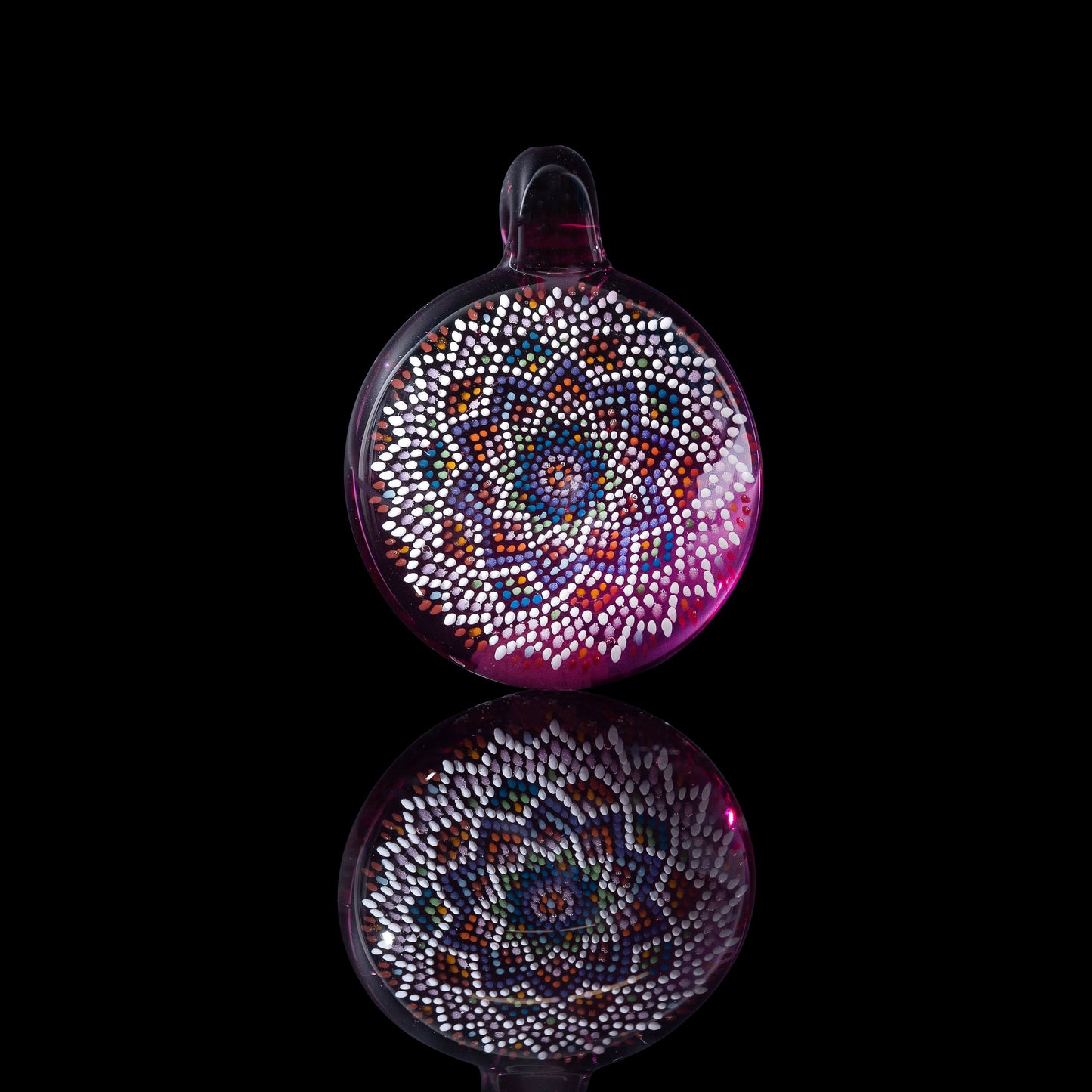 Mini Geometric Pendant (B) by JH Glass (2023)