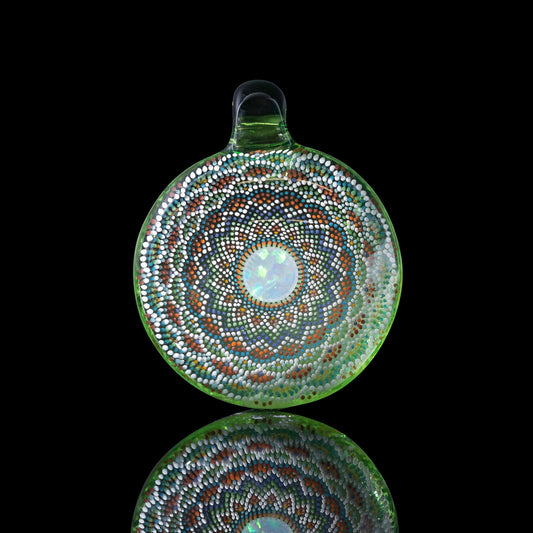 Fullsize Geometric Pendant (A) by JH Glass (2023)