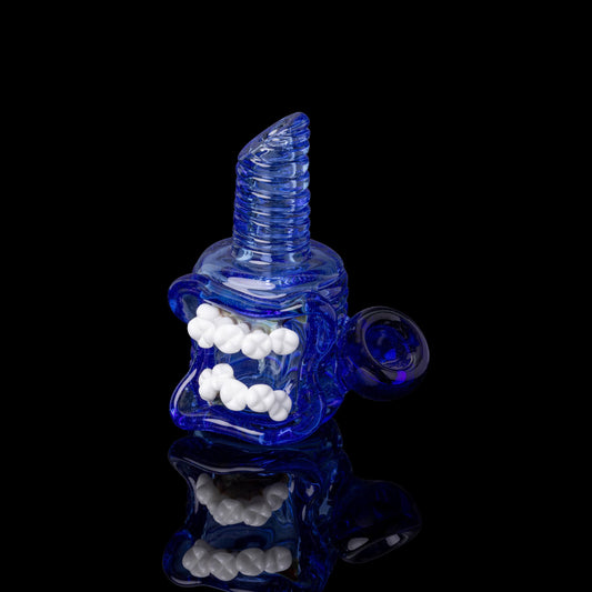 meticulously crafted art piece - Mini Mouth Bowl: Blue Dream by FrostysFresh (2023)