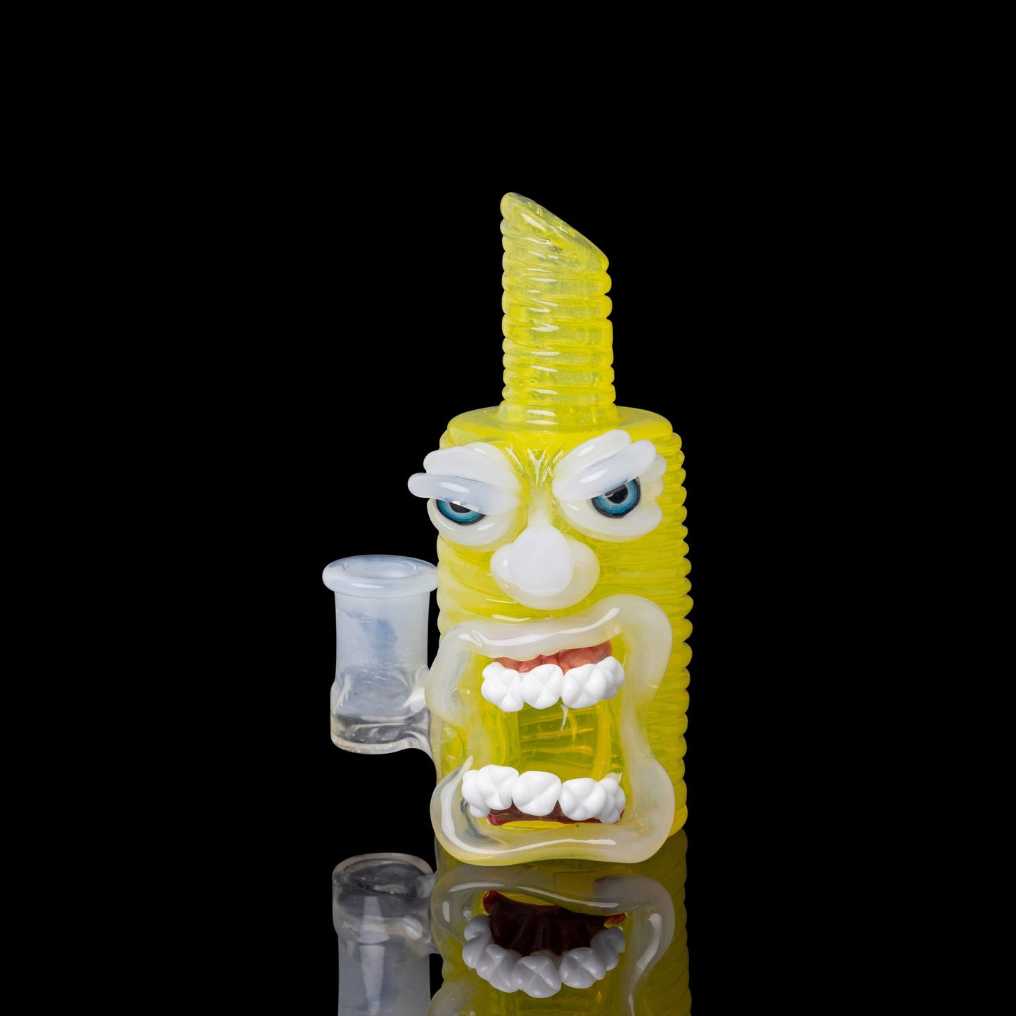 luxurious art piece - Full Face: UV Gluestick over Lemon Drop w/ Gluestick Face by FrostysFresh (2023)