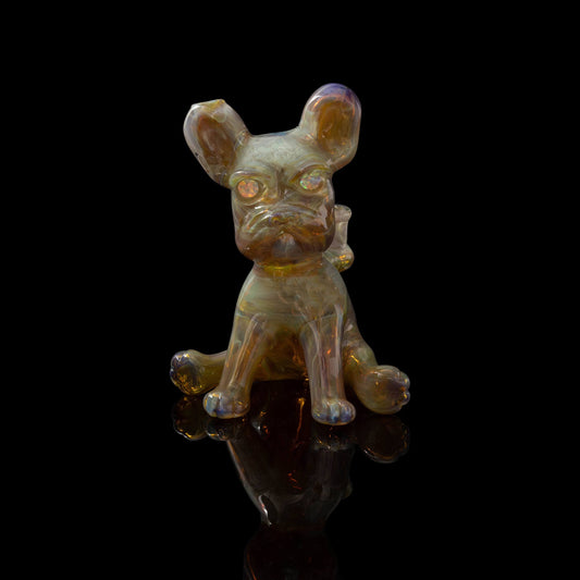 meticulously crafted design of the Dragon Tears Mini Frenchie Rig w/ Opal Eyes by Swanny (2023)