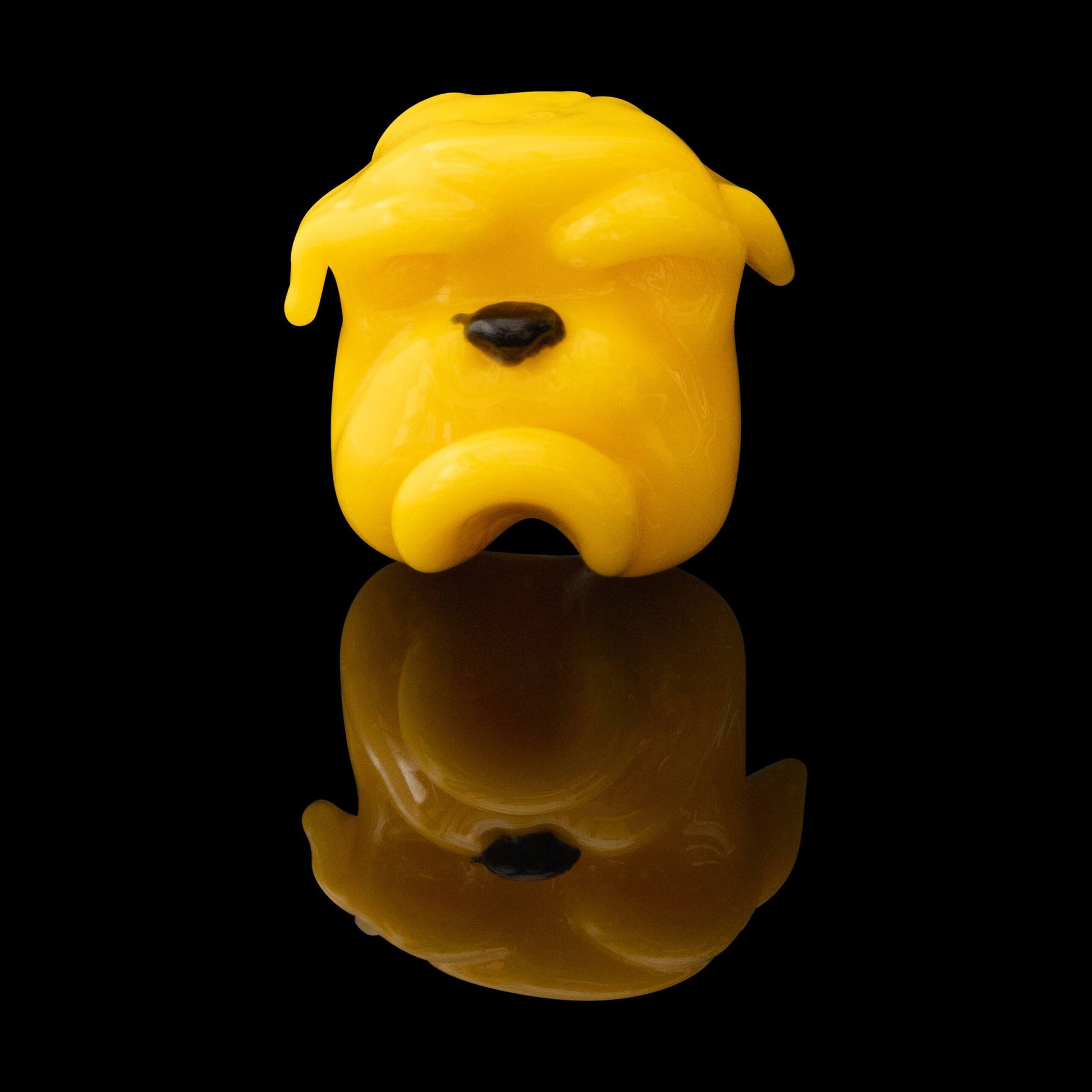 luxurious glass pendant - Canary Bulldog Pendant by Swanny (2023)