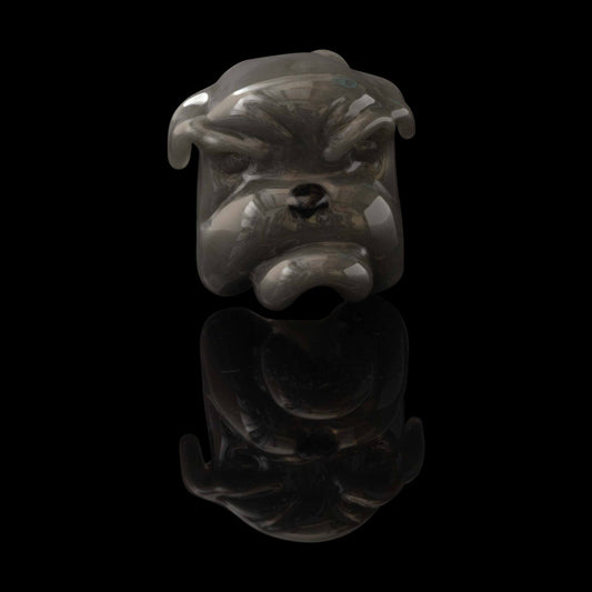 heady glass pendant - Portland Grey Bulldog Pendant by Swanny (2023)